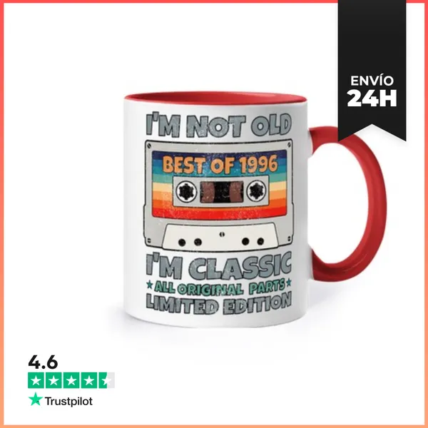 Taza De Colores Lo Mejor De 1996 Regalo De Edición Limi
