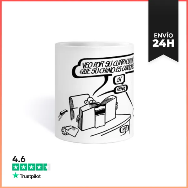 Taza Trabajo Basura Chino LaTostadora