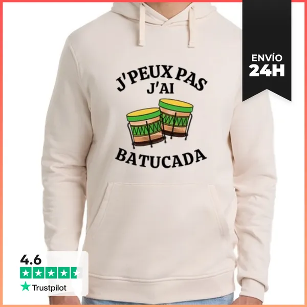 Sudadera Unisex Con Capucha Batucada LaTostadora