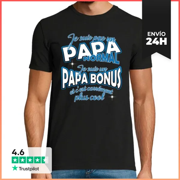 Camiseta Hombre Clásica Bono De Papá Regalo De Suegro LaTostadora