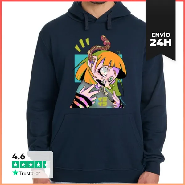 Sudadera Unisex Con Capucha Parasyte LaTostadora