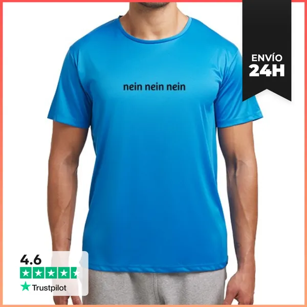 Camiseta Deportiva Hombre No No No Tipografía De Palabras