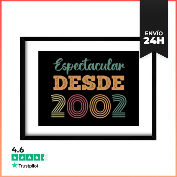 Cuadro Con Marco Horizontal ESPECTACULAR DESDE 2002 LaTostadora