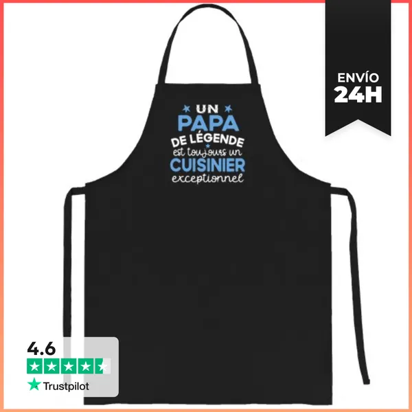 Delantal Papá Cocinero Regalo De Cocina De Humor LaTostadora