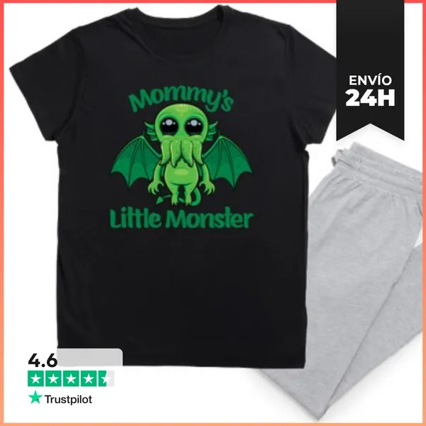 Pijama El Pequeño Monstruo De Mamá Abrazos De LaTostadora