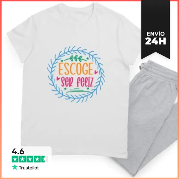 Pijama Escoge Ser Feliz LaTostadora