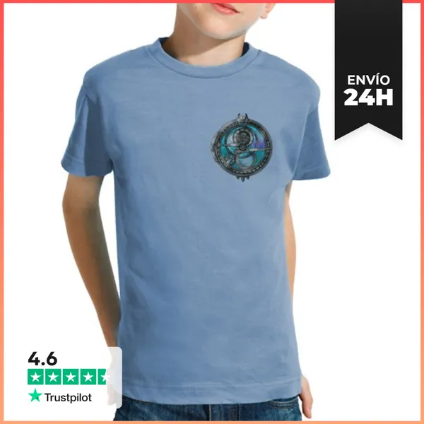 Camiseta Clásica Para Niños Amuleto Luz Del Día 3 LaTostadora