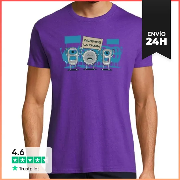 Camiseta Hombre Clásica Dando La Chapa LaTostadora