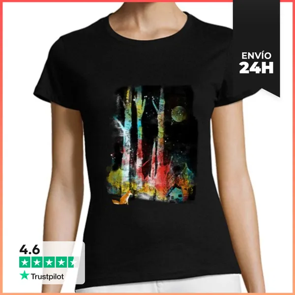 Camiseta Mujer Clásica El Zorro LaTostadora