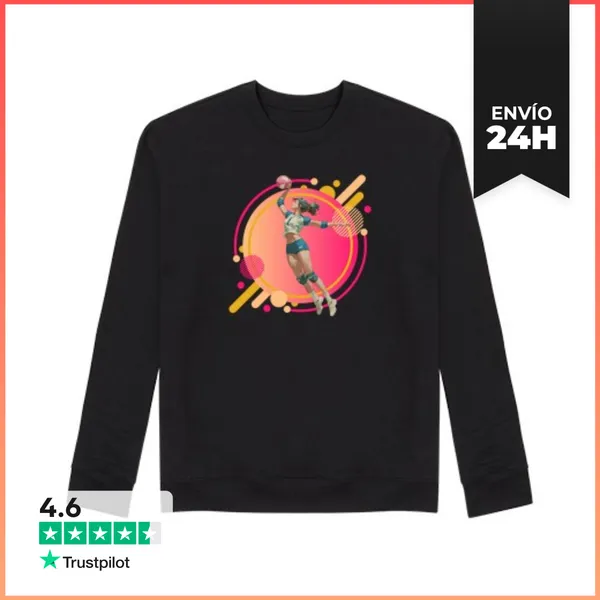 Sudadera Unisex Felpa De Voleibol LaTostadora