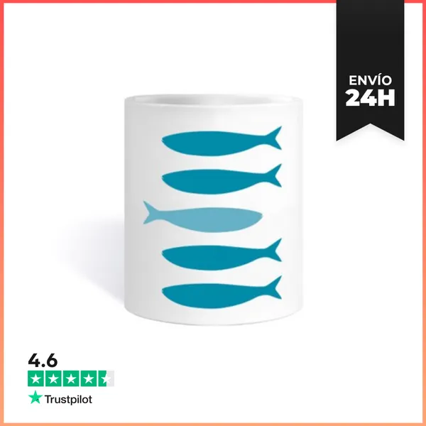 Taza Les Sardines Bleues LaTostadora