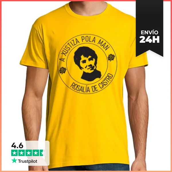 Camiseta Hombre Clásica Rosalía LaTostadora