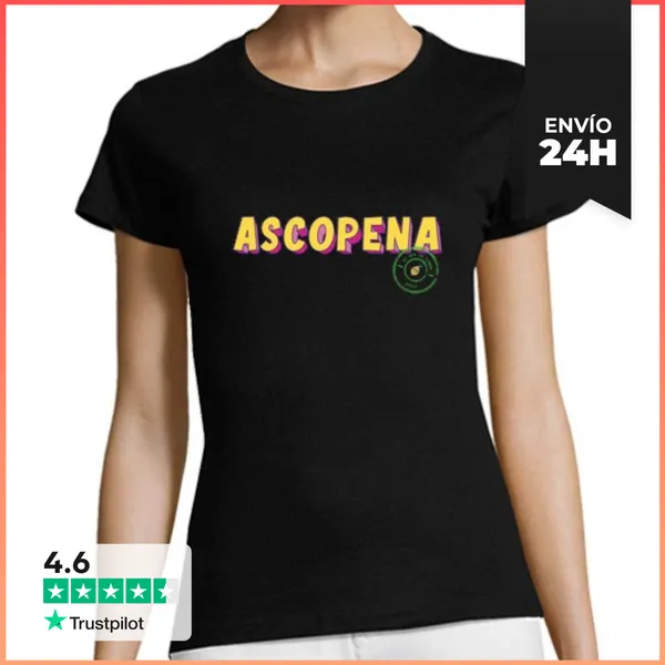 Camiseta Mujer Clásica Ascopena LaTostadora