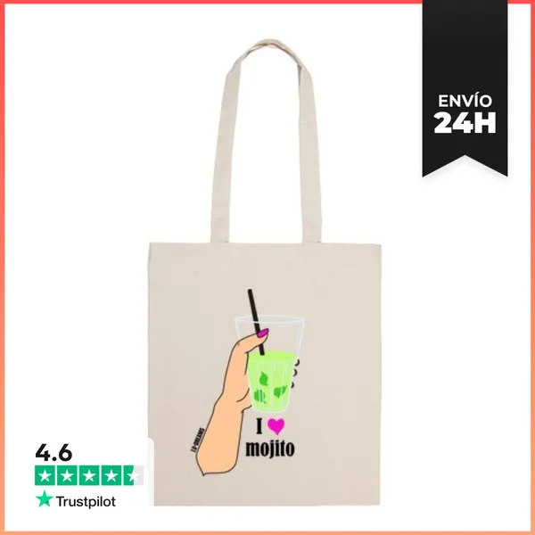 Bolsa De Tela I Love Mojito LaTostadora