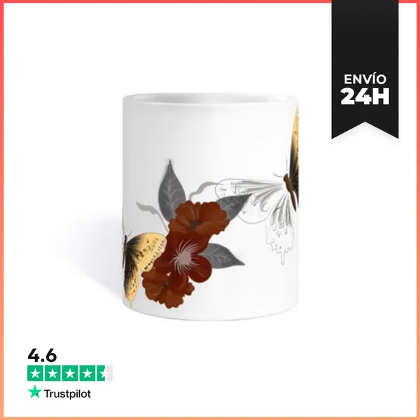 Taza Butterfly Collection LaTostadora
