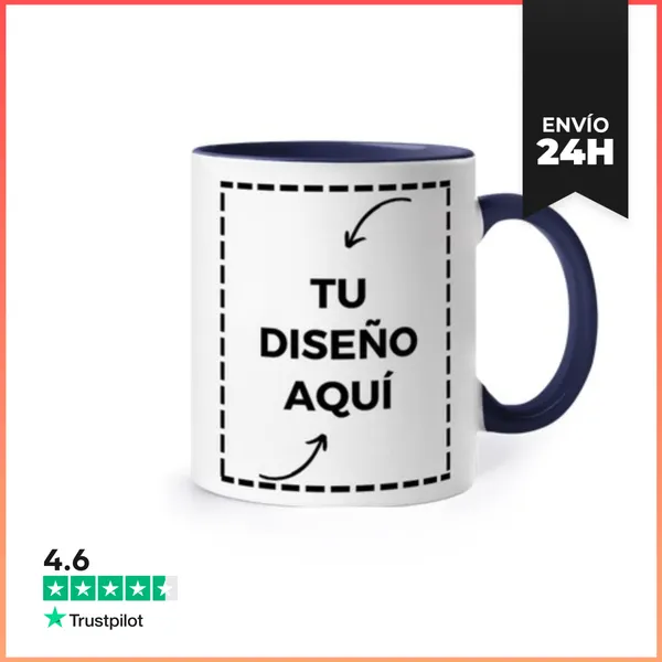Taza De Colores Taza De Colores Personalizada LaTostadora