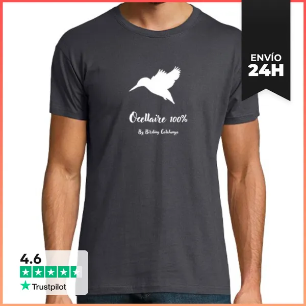 Camiseta Hombre Clásica Ocellaire - En Blanc LaTostadora