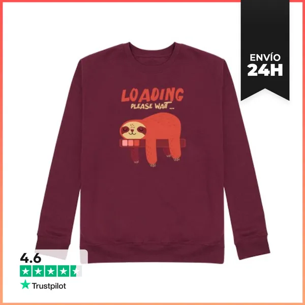 Sudadera Unisex Cargando LaTostadora