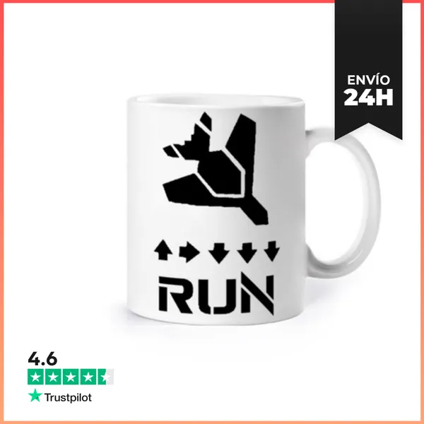 Taza RUN LaTostadora