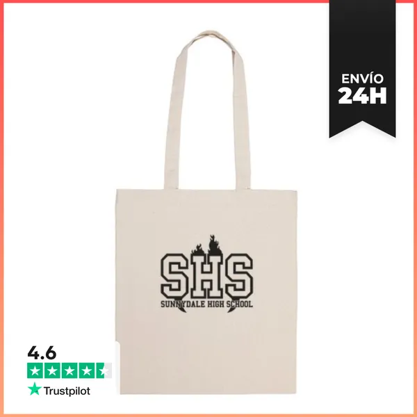 Bolsa De Tela Sunnydale Negro LaTostadora