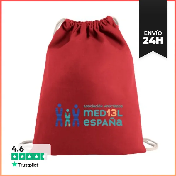 Mochila Saco Con Cuerdas Diseño 4641856 LaTostadora