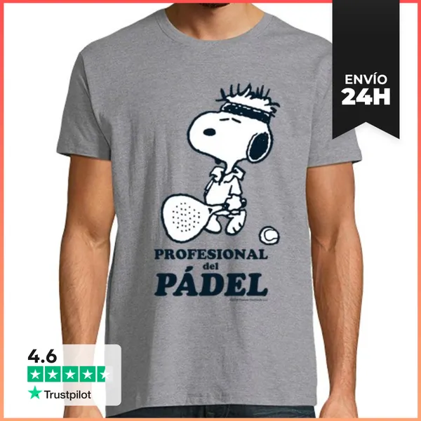 Camiseta Hombre Clásica Profesional Del Padel LaTostadora