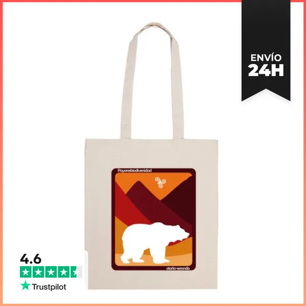 Bolsa De Tela Pajares Oso Pardo LaTostadora