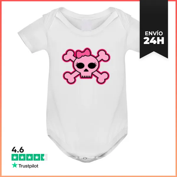 Body Bebé Chica Calavera LaTostadora