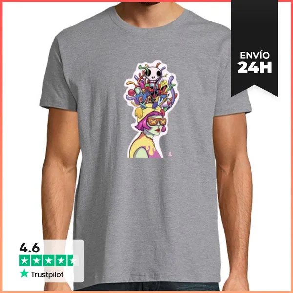 Camiseta Hombre Clásica Recórcholis LaTostadora