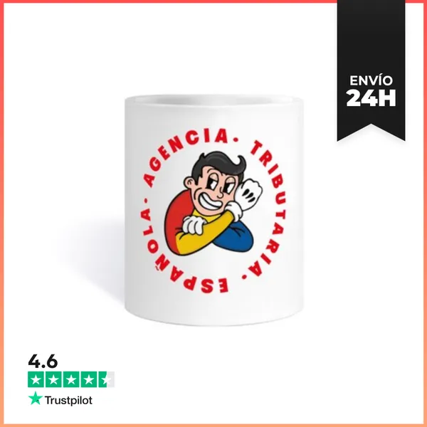 Taza Agencia Tributaria Española LaTostadora