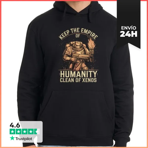 Sudadera Unisex Con Capucha Warhammer LaTostadora