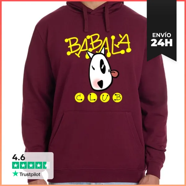 Sudadera Unisex Con Capucha Babalà Club LaTostadora