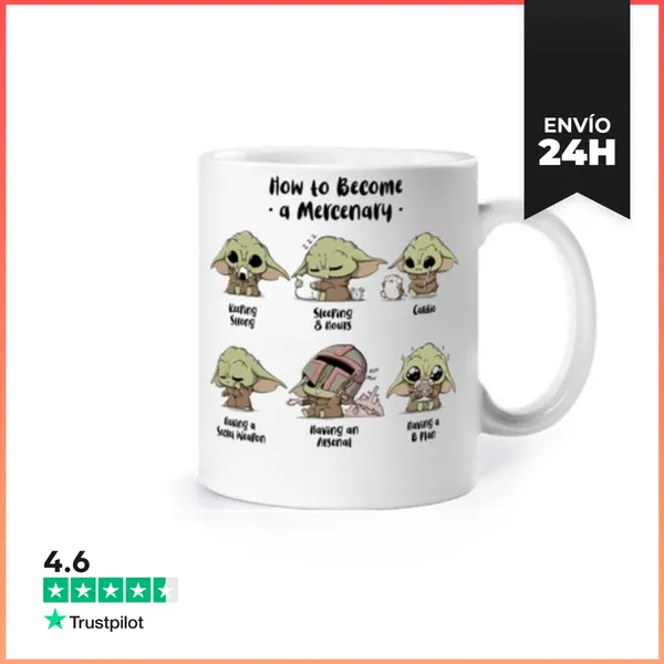 Taza Conviértete En Un Mercenario LaTostadora