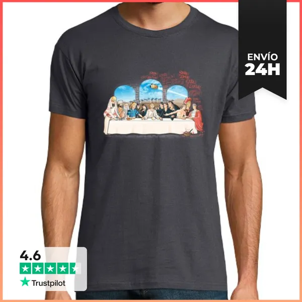 Camiseta Hombre Clásica The Last Dinner Of Brian LaTostadora