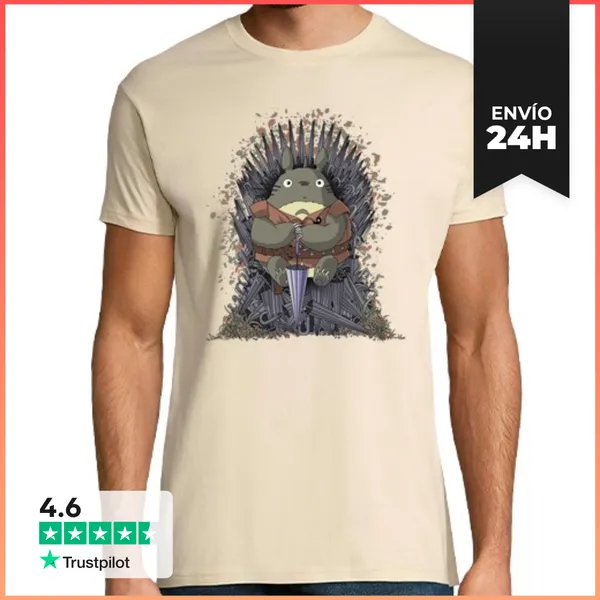 Camiseta Hombre Clásica The Umbrella Throne LaTostadora