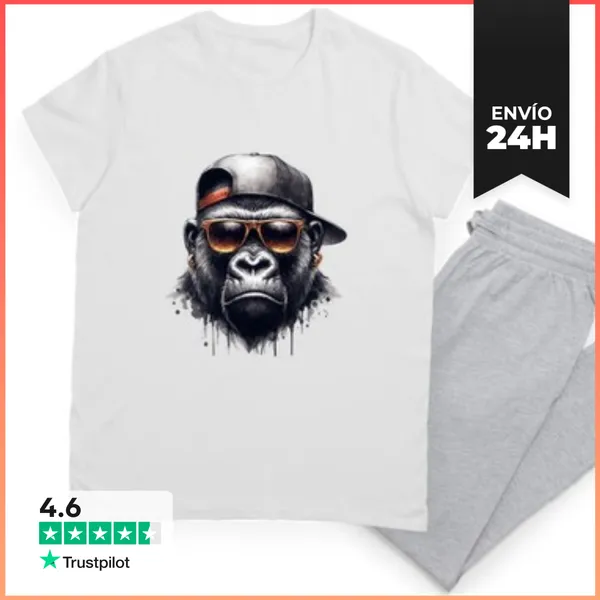 Pijama Estilo De Mono LaTostadora