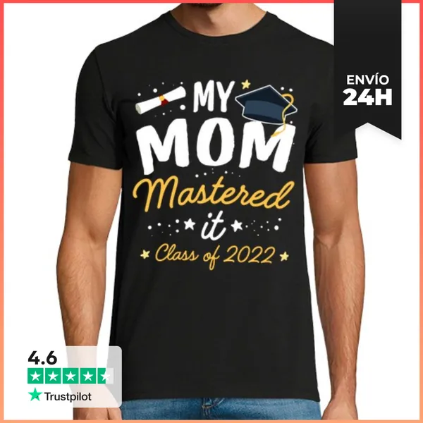 Camiseta Hombre Clásica Camiseta De Graduación De Máster Mi