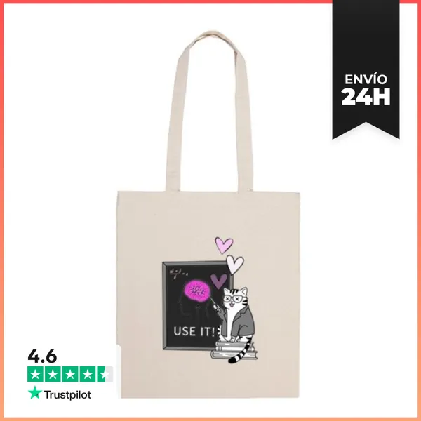 Bolsa De Tela Error Matemático Simplificación Bolso Regalo