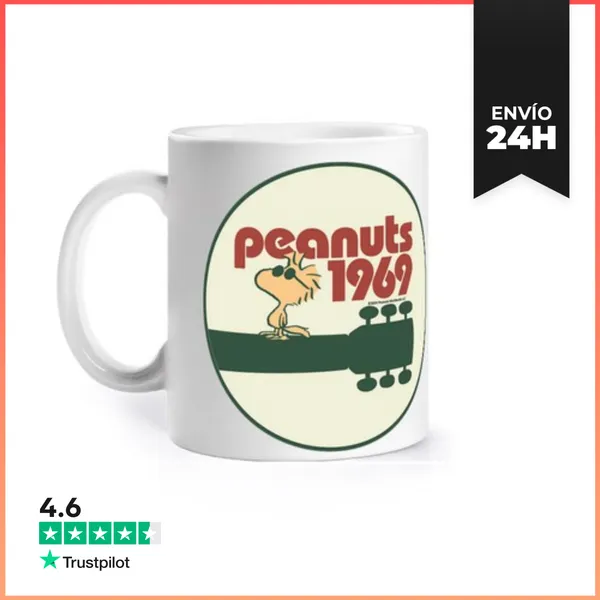 Taza Woodstock 1969 Rock LaTostadora