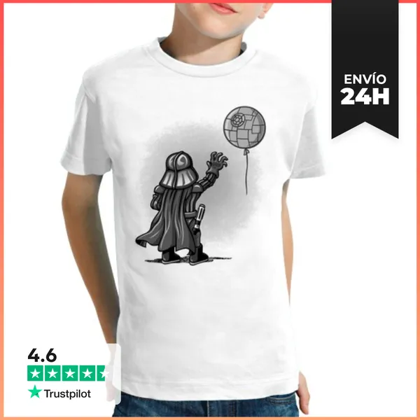 Camiseta Clásica Para Niños Globo De La Muerte LaTostadora