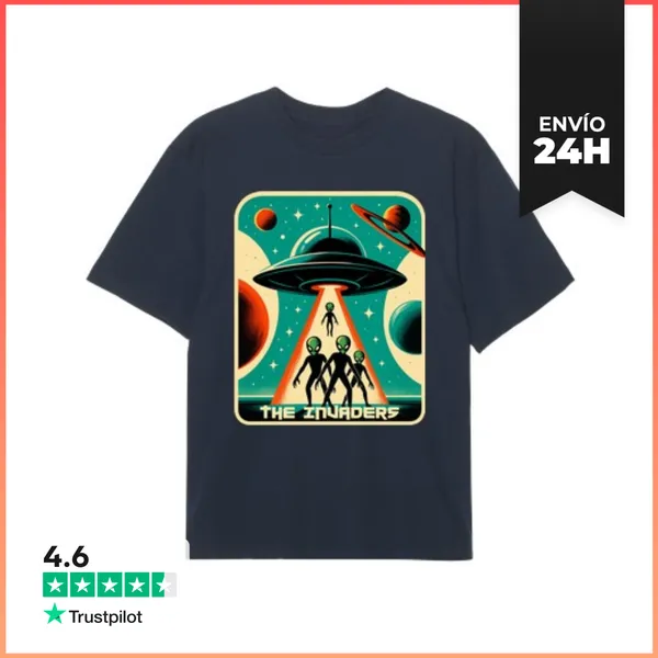 Camiseta Oversize Los Invasores LaTostadora