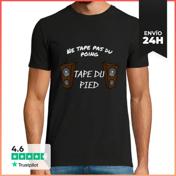 Camiseta Hombre Clásica Fiesta Rave LaTostadora