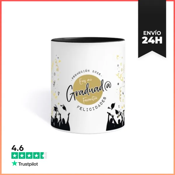 Taza De Colores Graduada - Graduado - Graduación LaTostadora