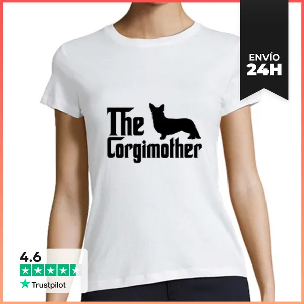 Camiseta Mujer Clásica El Regalo Del Dueño Del Perro De La Mad