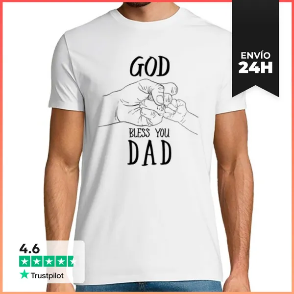 Camiseta Hombre Clásica Padre Hijo Mejores Amigos Para Siempre