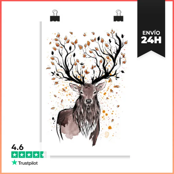 Póster Vertical Autumn Feelings LaTostadora