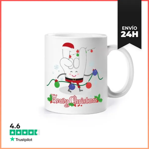 Taza HEAVY CHRISTMAS LaTostadora
