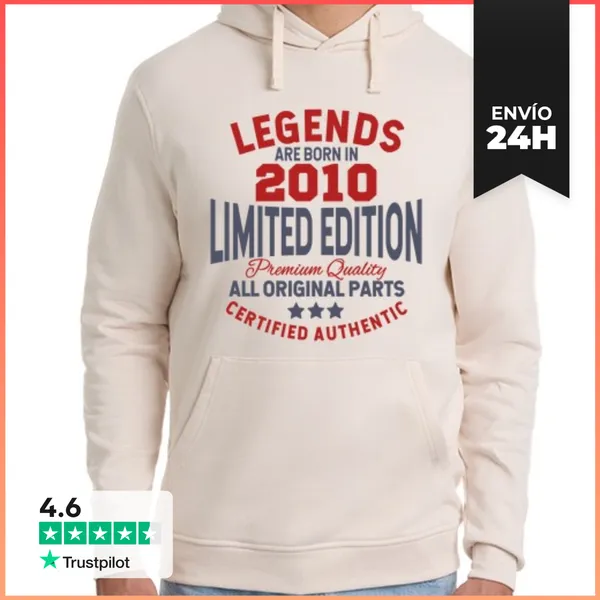 Sudadera Unisex Con Capucha Edición Limitada 2010 LaTostadora