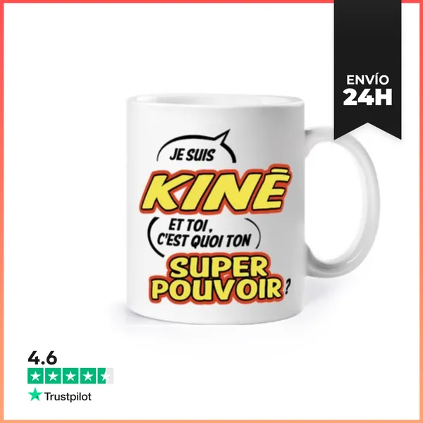 Taza Mi Superpoder Soy Fisioterapeuta LaTostadora