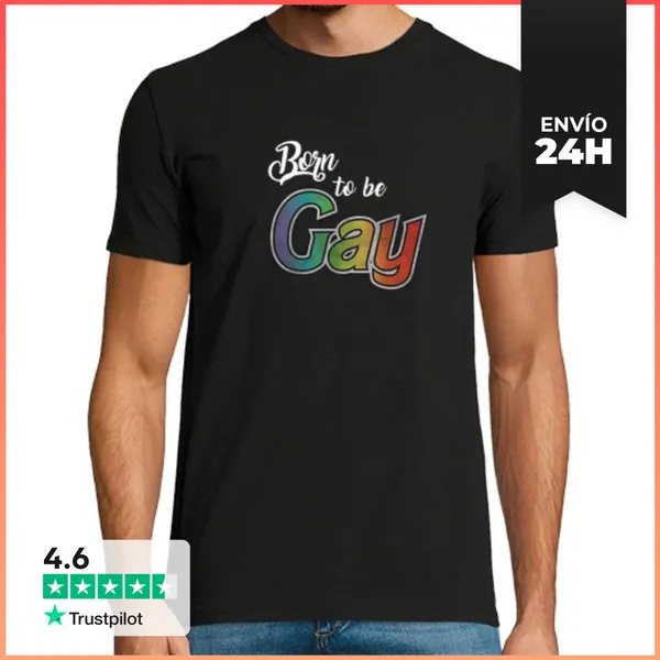 Camiseta Hombre Clásica Born To Be - Alt Version LaTostadora